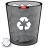 Recycle Bin Full 3 Icon 48x48 png
